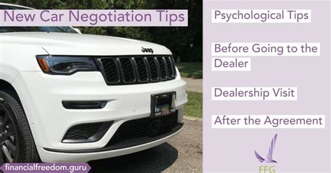 How to Negotiate a Car: Useful Tips from Financial Freedom Guru