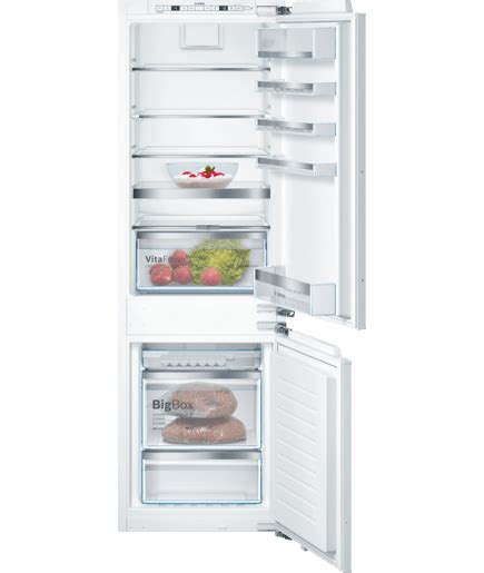 KIN86AD30A Built-in fridge-freezer with freezer at bottom | BOSCH NZ