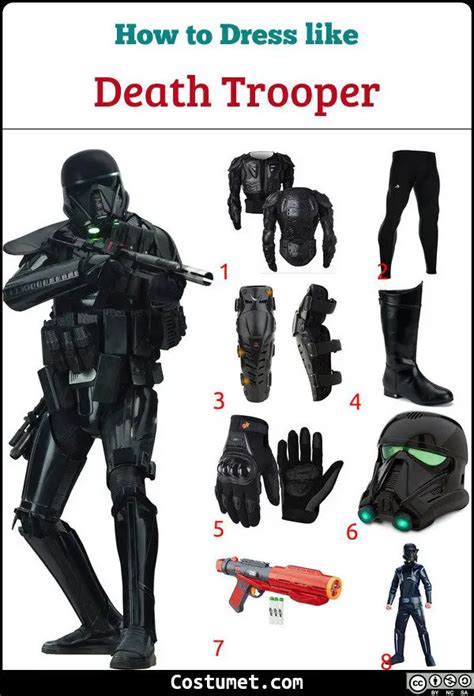 Death Trooper Costume for Cosplay & Halloween