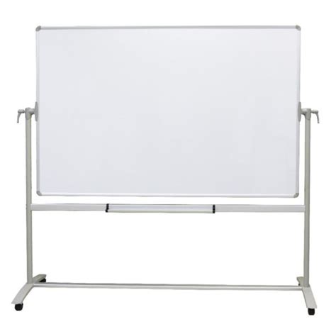 Double-Sided Magnetic Mobile Whiteboard | VIZ-PRO