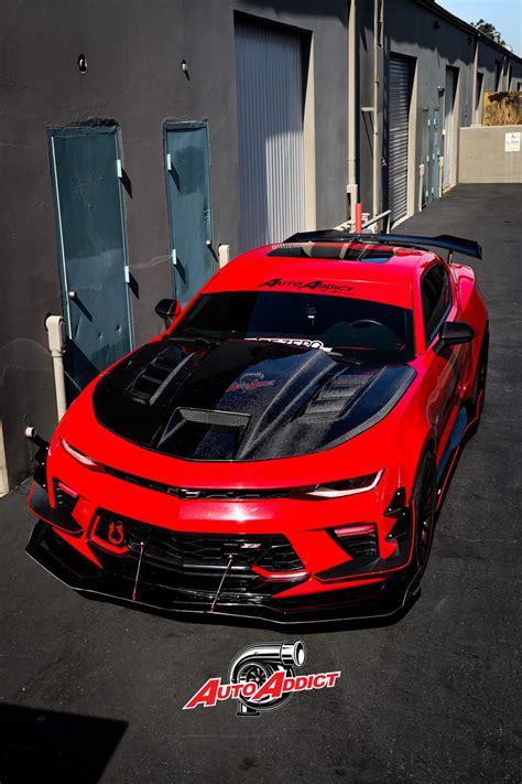 PRE-ORDER 2016-2024 Chevy Camaro Terminator Full Carbon Fiber Hood