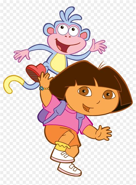 Cartoon Characters Dora The Explorer Png For Dora And Boots Free ...