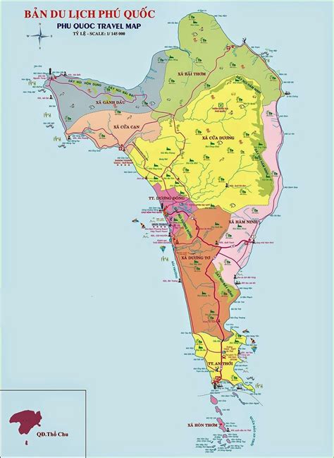 Phu Quoc Island Vietnam Map – The World Map