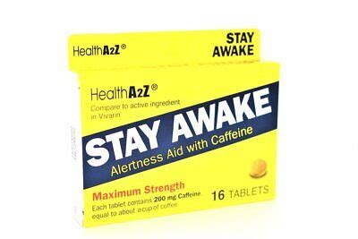 Stay Awake 200 mg caffeine pills (1 Case/10 boxes/160 pills ...