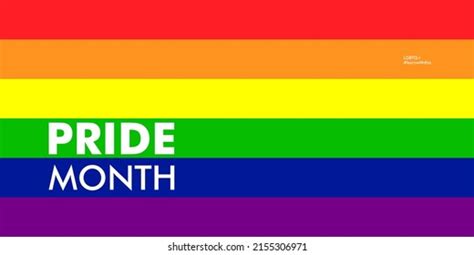 Lgbtq Pride Banner Pride Month Celebration Stock Vector (Royalty Free) 2155306971 | Shutterstock