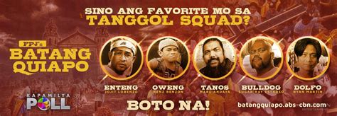 Poll: Fave Tanggol Squad Batang Quiapo | ABS-CBN Entertainment