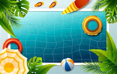 Swimming Pool Background 2866122 Vector Art at Vecteezy