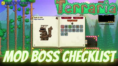 Terraria - mod Boss Checklist - YouTube