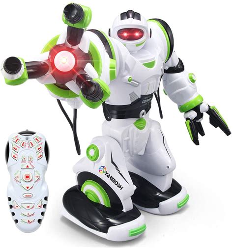 Yarmoshi RC Smart Robot Toy Remote Control for Boys and Girls Age 5+ - Walmart.com - Walmart.com