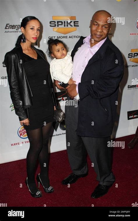 Mike Tyson with family at Spike TV's Video Game Awards 2009. Los ...