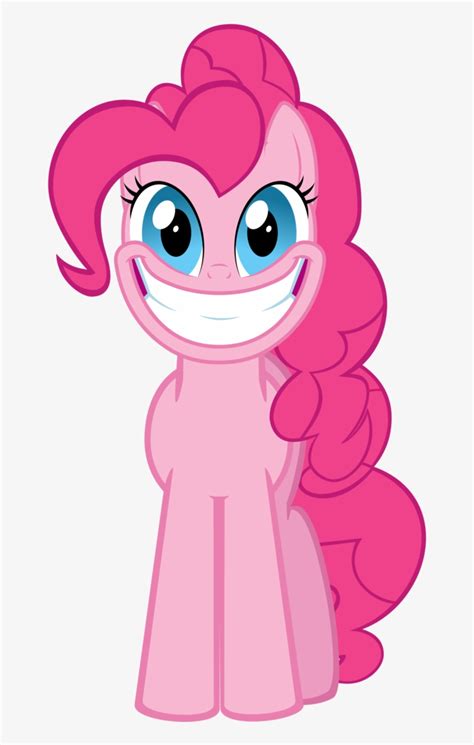 Pinkie Pie Smile By Ryan - Mlp Pinkie Pie Scared Transparent PNG - 656x1218 - Free Download on ...