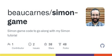 GitHub - beaucarnes/simon-game: Simon game code to go along with my ...