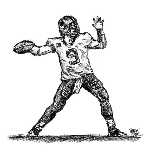 Football Drawing | Free download on ClipArtMag