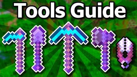 The Ultimate Minecraft 1.20 Tools Guide | Pickaxe, Axe, Shovel, Hoe, Shears, Flint & Steel - YouTube