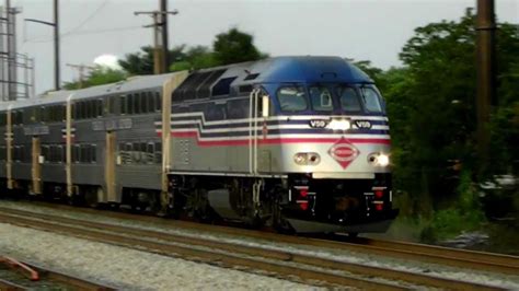 Virginia Railway Express in Manassas - YouTube