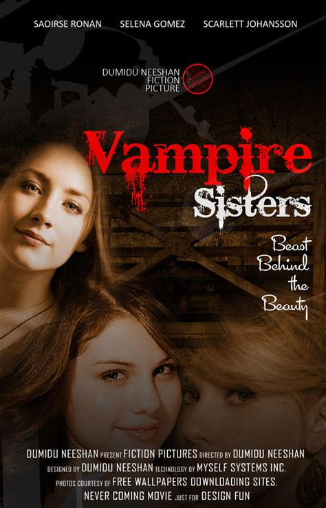 Vampire Sisters Movie Poster-DumiduNeeshan by dumiduneeshan on DeviantArt