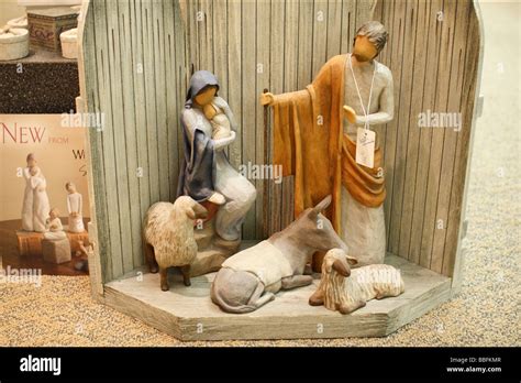 Bethlehem Nativity scene Christmas holiday in USA Stock Photo - Alamy