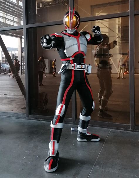 COMPLETE(d) my second Kamen Rider suit - this time Kamen Rider Faiz ...