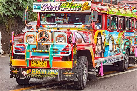 colorful jeepney, philippines