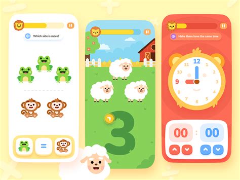 Kids Math Educational App by NestStrix Game Art Studio on Dribbble