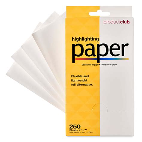 4" x 7" Highlighting Paper - 250 ct. | Burmax