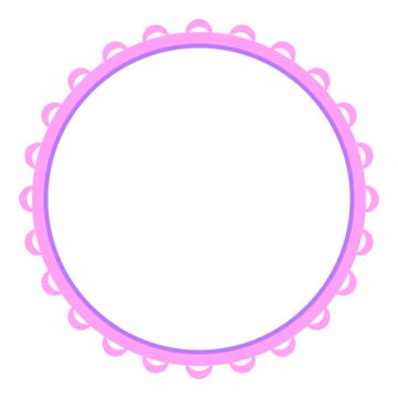 Pink Flower Frame Vector, Pink, Flower, Pink Flower PNG and Vector with Transparent Background ...