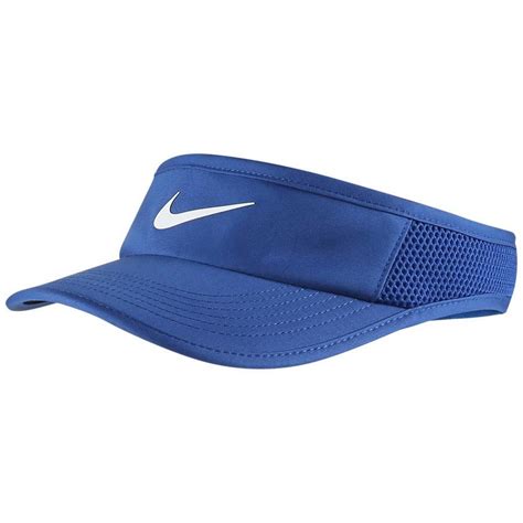 Nike Womens AeroBill Tennis Visor - Blue - Tennisnuts.com