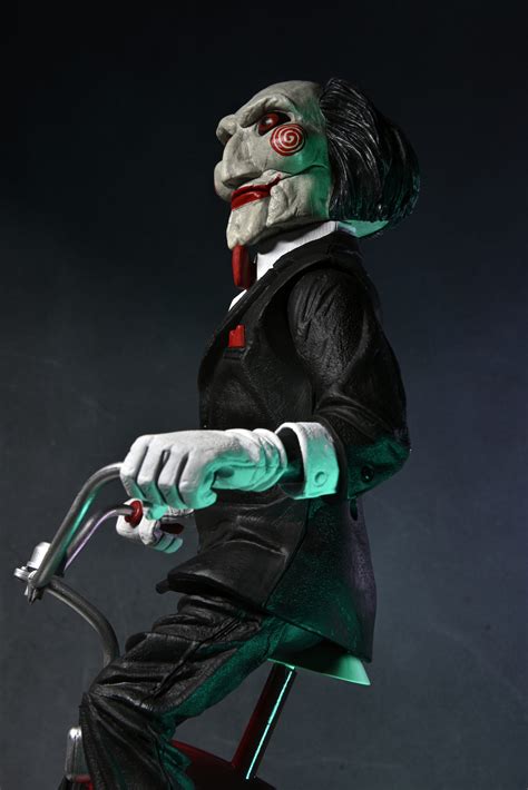 Saw – 12″ Action Figure with Sound – Puppet on Tricycle – NECAOnline.com