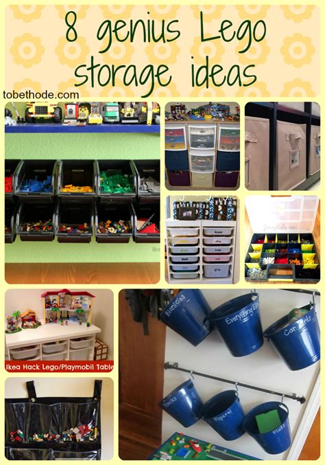 8 Lego Storage Ideas and visiting Lego KidsFest - ToBeThode