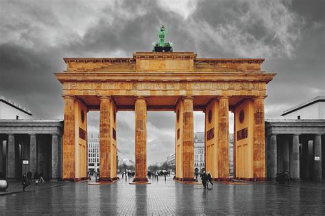 Brandenburg Gate Photograph by ArchiTreasure - Fine Art America