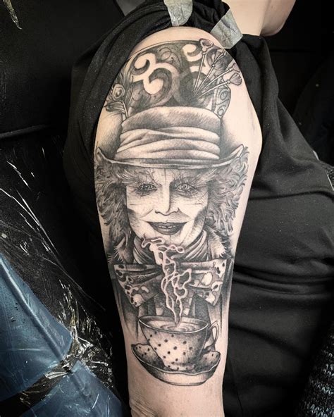 Mad Hatter Tattoo Ideas Featuring Quirky and Unique Imagery