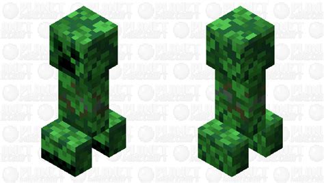 Updated Creeper v2 Minecraft Mob Skin