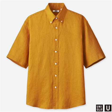 MEN U PREMIUM LINEN WIDE-FIT SHORT-SLEEVE SHIRT | UNIQLO US