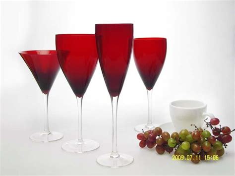 Inspiring Wine Glasses Red Colour 16 Photo - Lentine Marine | 25154