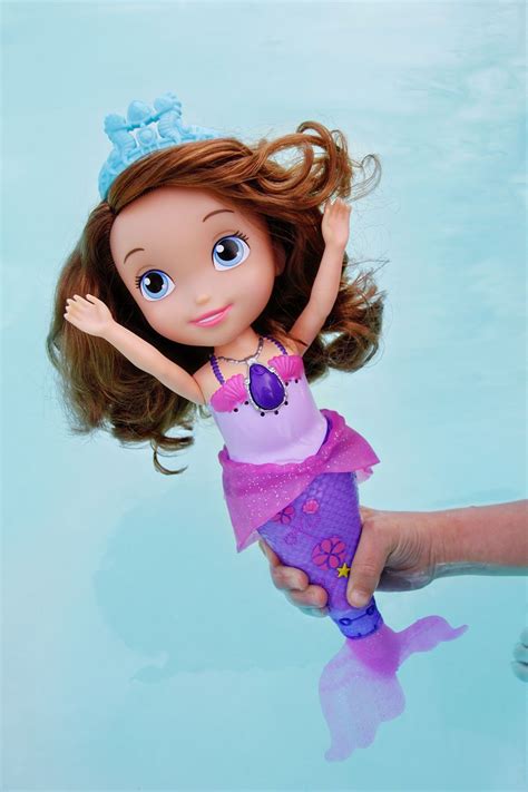 Sofia The First Splashtime Fun Mermaid Doll - DOLLFL