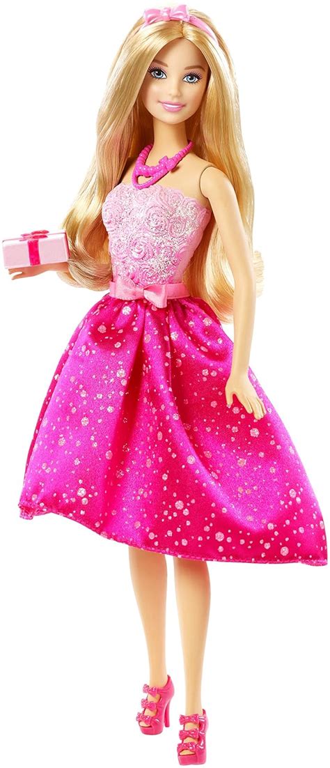 Barbie 25DHC37 Happy Birthday Doll, Pink, Standard: Amazon.co.uk: Toys & Games