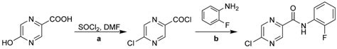 Scheme 1. Preparation of the pyrazine derivative. | Download Scientific Diagram