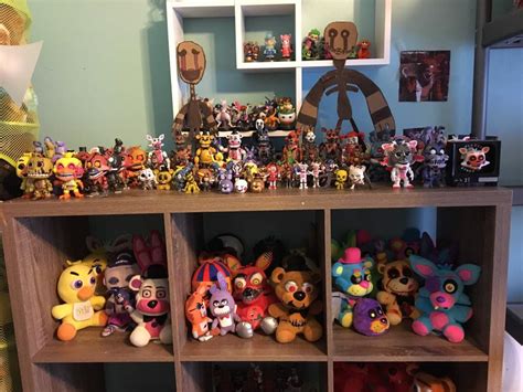 My entire collection of fnaf merch | Five Nights At Freddy's Amino