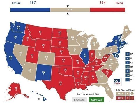 A recent voting history of the 15 Battleground states | Constitution Center