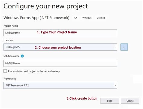 C#.Net Project With MySQL Database Connection