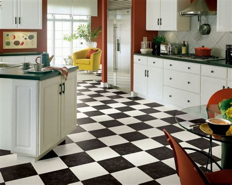 Armstrong - Duality Vinyl Sheet Flooring - Contemporary - Kitchen ...