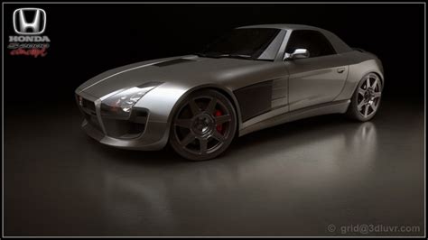 Honda S2000 Coupe Concept Study - autoevolution