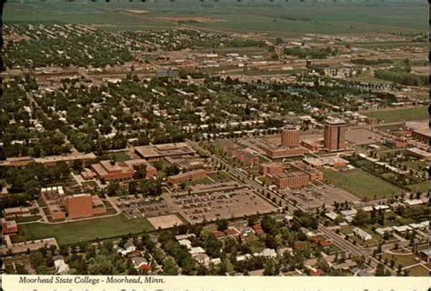 Aerial View, Moorhead State COllege Minnesota