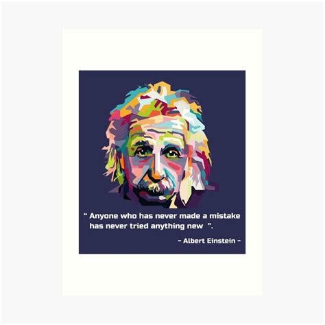 Best Quotes from Albert Einstein In WPAP Art Print by smd90 | Wpap art, Art prints, Albert ...