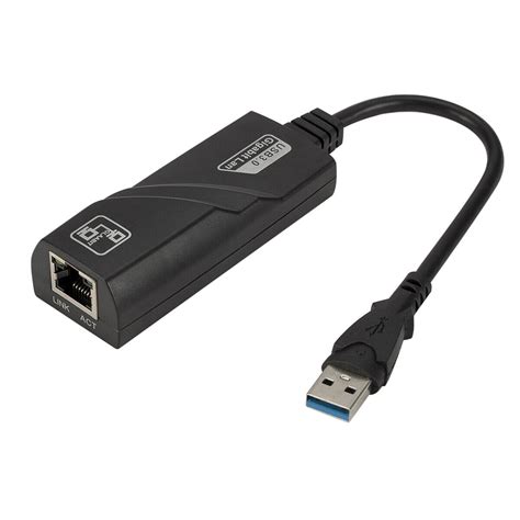 USB 3.0 to 10/100/1000 Gigabit RJ45 Ethernet LAN Network Adapter 1000Mbps | eBay