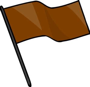 Brown Flag Clip Art at Clker.com - vector clip art online, royalty free & public domain