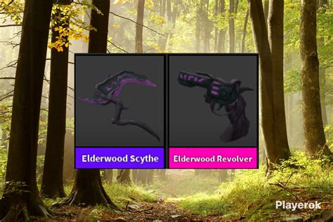 Купить ELDERWOOD SET / ЭЛДЕРВУД СЕТ / Elderwood Scythe + Elderwood Revolver Roblox за 199 ...