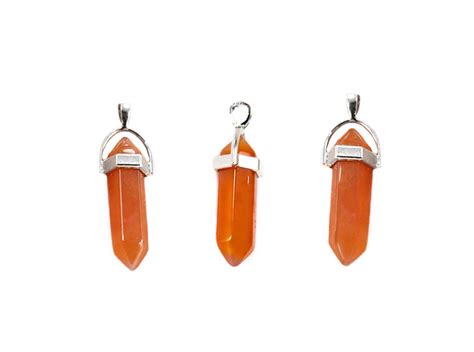 Carnelian Crystal Pendant - Crystal Dreams World