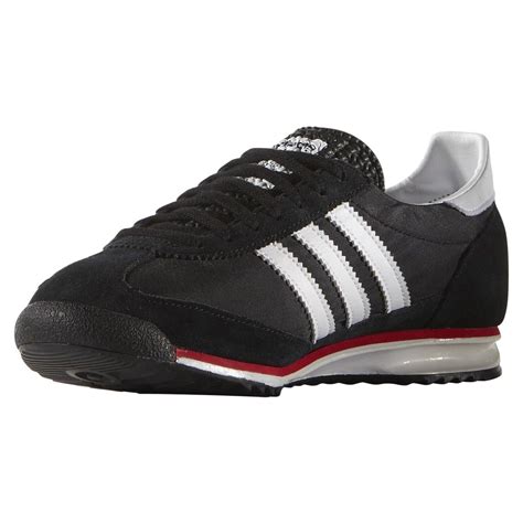 adidas ORIGINALS MEN'S SL 72 VINTAGE TRAINERS BLACK NAVY WHITE SNEAKERS ...