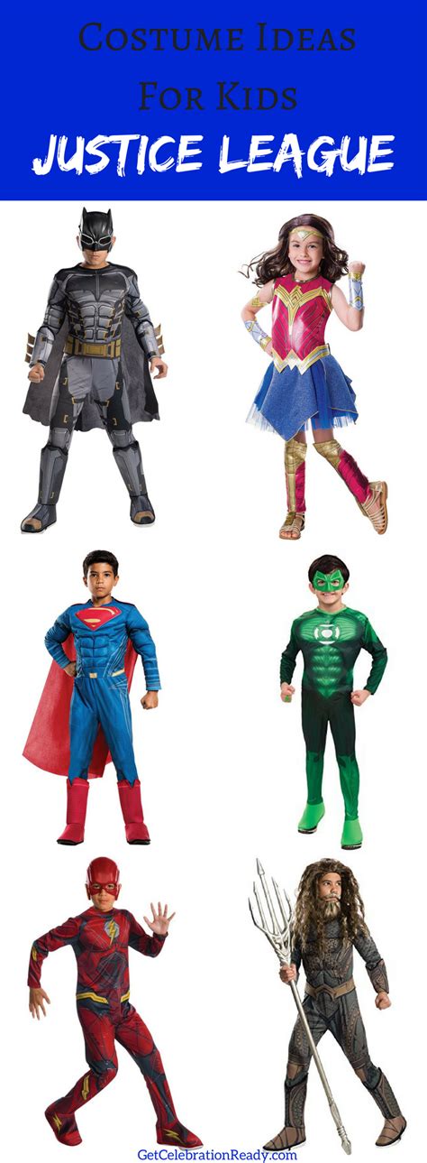 Justice League Costume For Kids